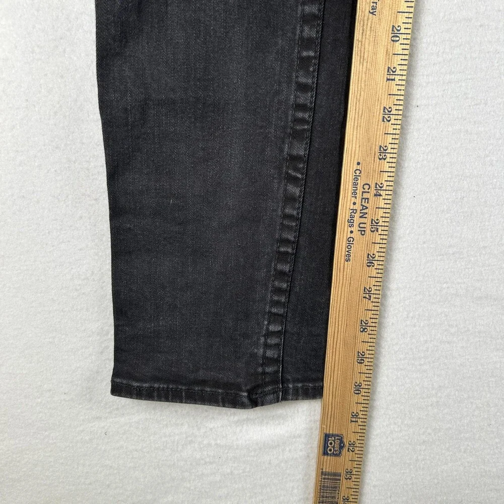 True Religion Geno Relaxed Slim Jeans Mens 29x30 Charcoal Gray Denim Tapered